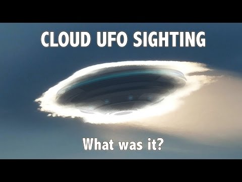 CLOUD UFO SIGHTING: What Do You Think it is? - Christian Observer