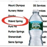 FLUORIDE: Printable List of BOTTLED WATER Containing It