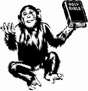 Darwin-Theory-Bible-Monkey