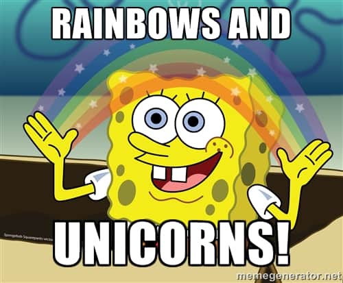 Image result for rainbow unicorn meme