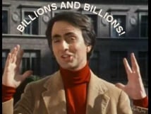 Image result for billions and billions carl sagan