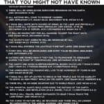 119 Ministries “FACTS” About the “MILLENNIUM”